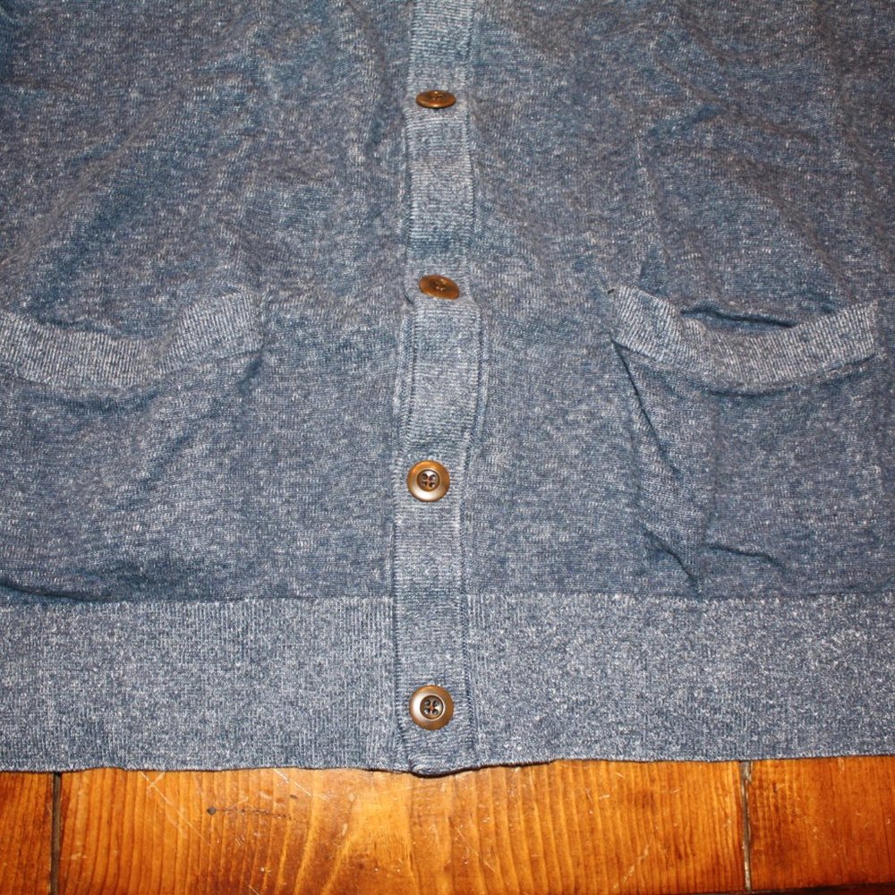 Gap Heather Blue Five Button Two Pocket Men's Car… - image 2